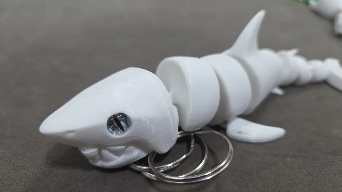 Cá mập khớp nối (Articulated) – Tương thích mắt kính 6mm - Image 3