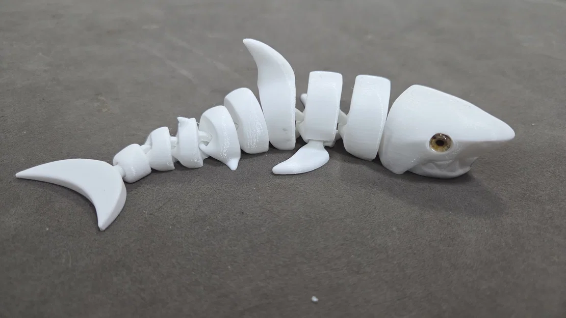 Cá mập khớp nối (Articulated) – Tương thích mắt kính 6mm - Image 5