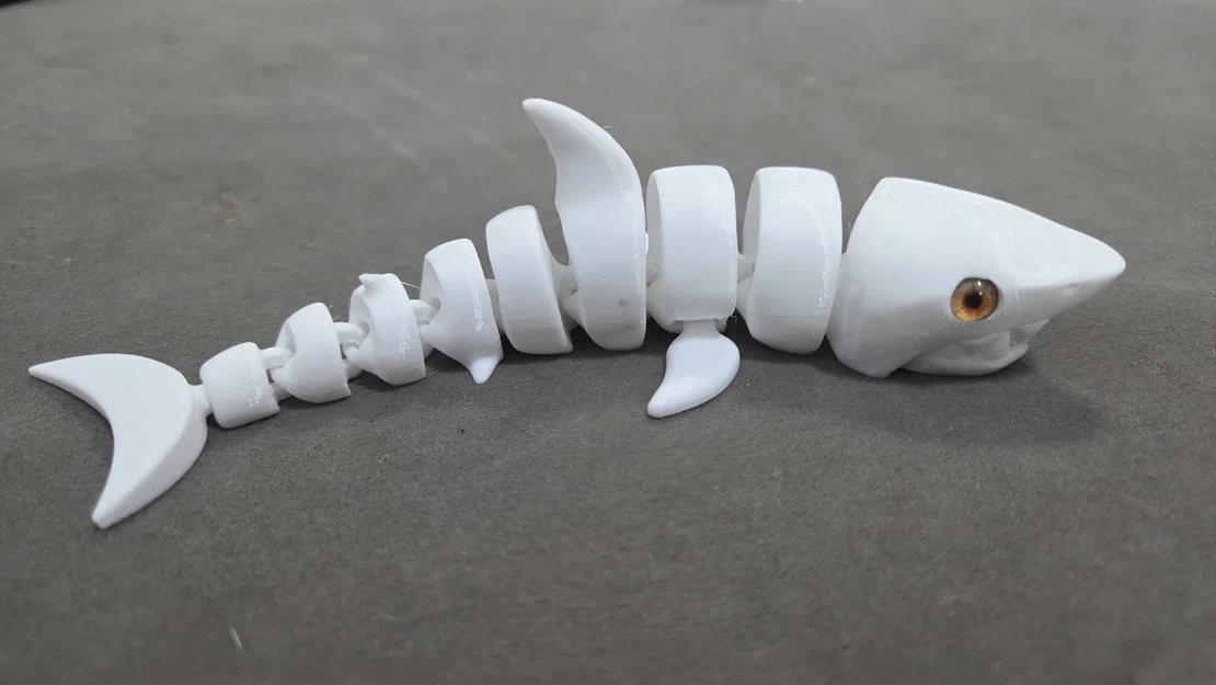 Cá mập khớp nối (Articulated) – Tương thích mắt kính 6mm - Image 6