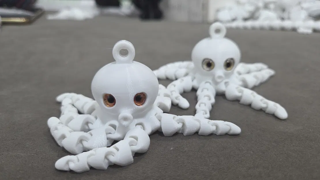 Móc Khóa Bạch Tuộc Khớp Nối – Tương thích mắt kính 6mm + 8mm - Image 2