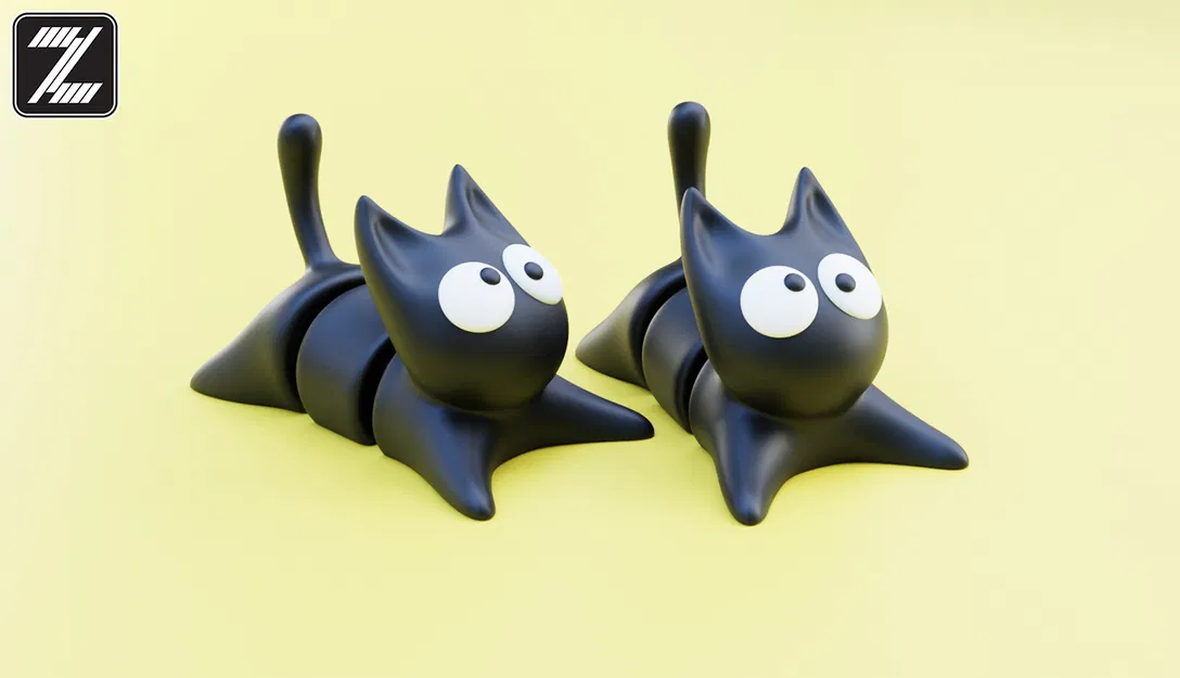 Simple Fun Flexi Cat – Mèo dẻo đơn giản vui nhộn - Image 1
