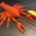 Tôm Hùm Khớp Nối (Articulated Lobster) Print-in-Place - Thumbnail 2