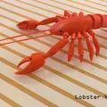 Tôm Hùm Khớp Nối (Articulated Lobster) Print-in-Place - Thumbnail 3