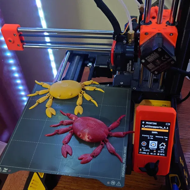 Cua Dễ Thương Articulated (Print-in-Place) - Image 2