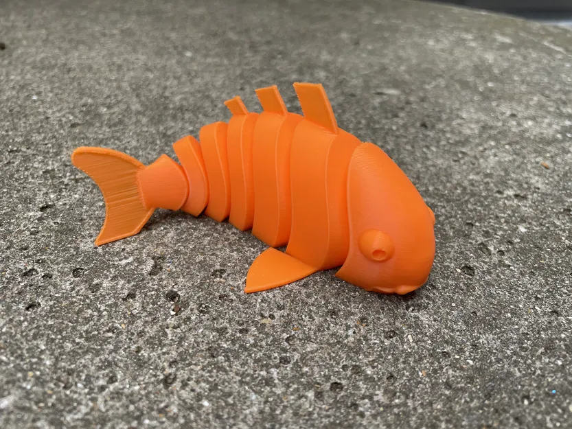 Cá vàng cá chép khớp nối (Articulated Goldfish Carp Fidget) - Image 1