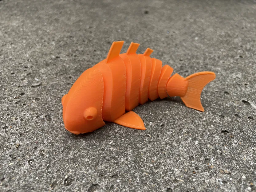 Cá vàng cá chép khớp nối (Articulated Goldfish Carp Fidget) - Image 3