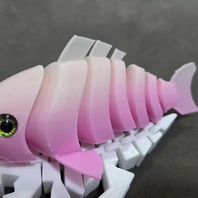 Cá Chép Goldfish Khớp Nối Fidget - Tương thích mắt thủy tinh 8mm