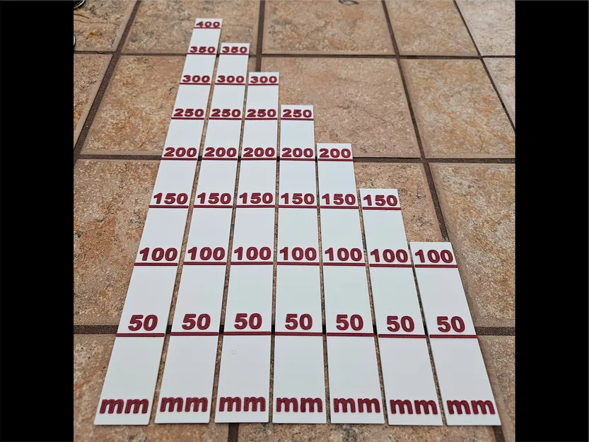 Thước Ruler for Scale (dựng đứng/đặt ngang) cho ảnh mẫu in 3D - Image 7