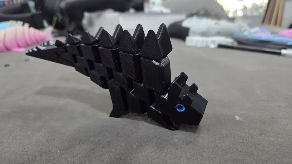 Flexi Stegosaurus – Tương thích mắt kính 6mm - Image 1
