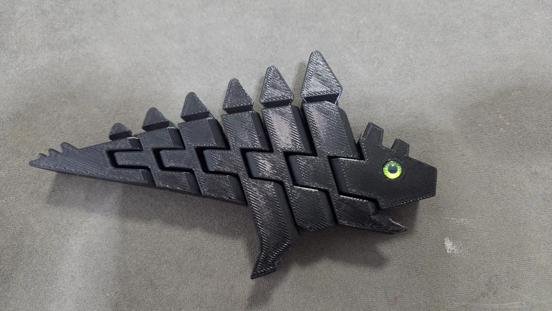 Flexi Stegosaurus – Tương thích mắt kính 6mm - Image 3