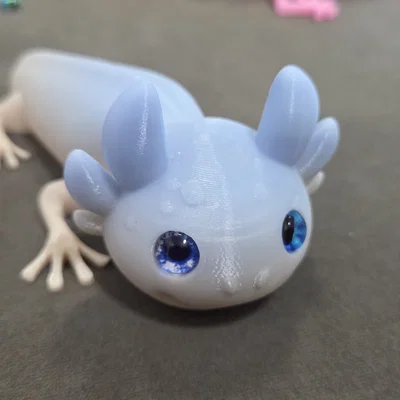 Axolotl đầu khớp (Articulated) – tương thích mắt kính 6mm + 8mm