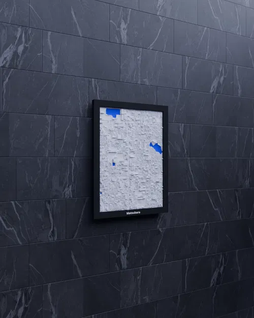 Matsubara, Nhật Bản - Mô hình thu nhỏ 3D - Image 2