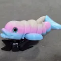 Cá Heo Đồ Chơi Khớp Nối Dễ Thương - Tương Thích Mắt Kính 6mm + 8mm - Thumbnail 3
