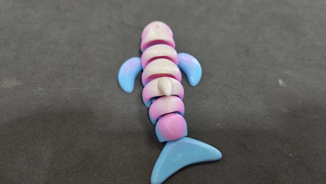 Cá Heo Đồ Chơi Khớp Nối Dễ Thương - Tương Thích Mắt Kính 6mm + 8mm - Image 6