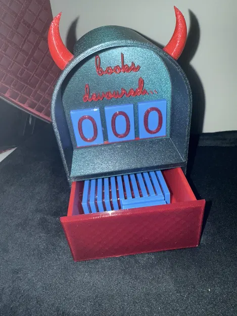 Bộ Đếm Sách (Cabinet Nam Châm + Tile Đánh Số, Hỗ Trợ In Nhiều Màu) - Image 1