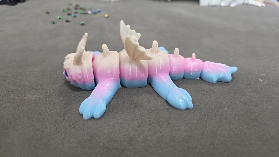 Rồng Bí Ngô Flexi – Tương thích mắt thủy tinh 6mm + 8mm - Image 5