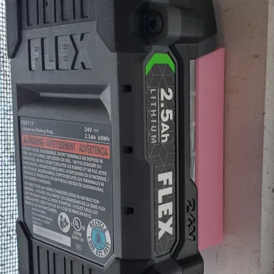 Giá treo pin Flex 24V (Flex 24V Battery Mount)