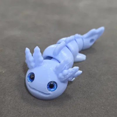 Móc khóa Axolotl khớp nối – tương thích mắt kính 6mm