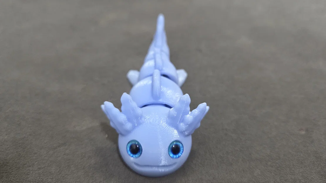 Móc khóa Axolotl khớp nối – tương thích mắt kính 6mm - Image 3