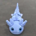Móc khóa Axolotl khớp nối – tương thích mắt kính 6mm - Thumbnail 3