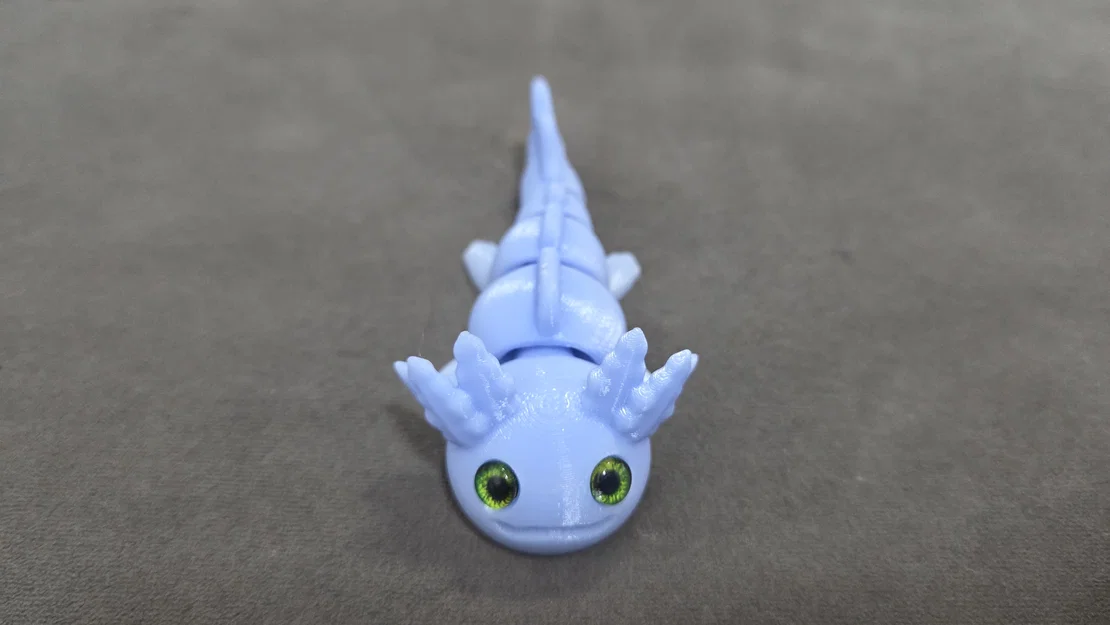 Móc khóa Axolotl khớp nối – tương thích mắt kính 6mm - Image 4