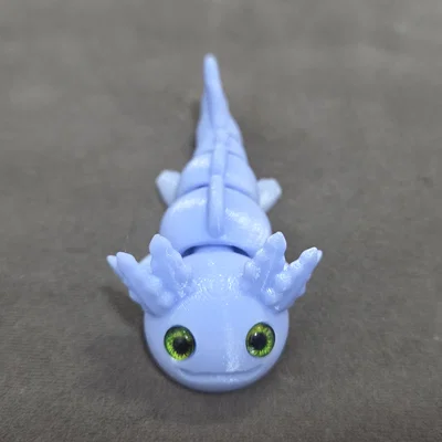 Móc khóa Axolotl khớp nối – tương thích mắt kính 6mm
