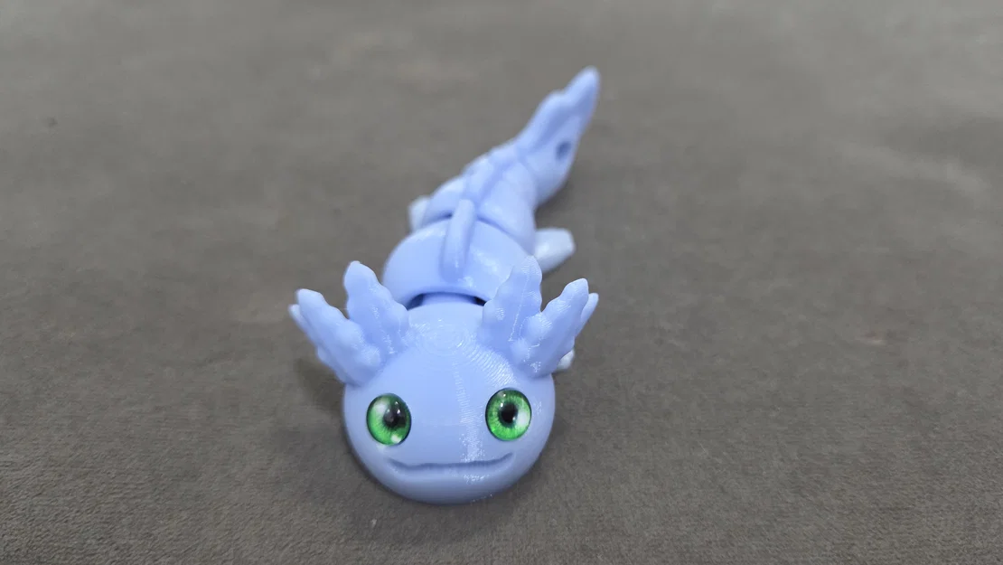 Móc khóa Axolotl khớp nối – tương thích mắt kính 6mm - Image 6