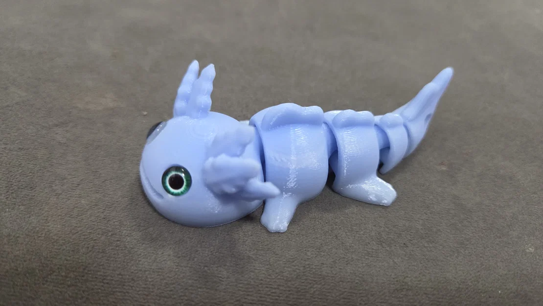 Móc khóa Axolotl khớp nối – tương thích mắt kính 6mm - Image 7