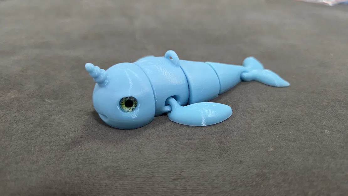 Móc khóa Narwhal khớp nối – tương thích mắt kính 6mm - Image 1