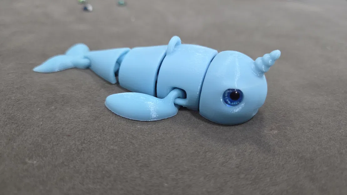 Móc khóa Narwhal khớp nối – tương thích mắt kính 6mm - Image 3