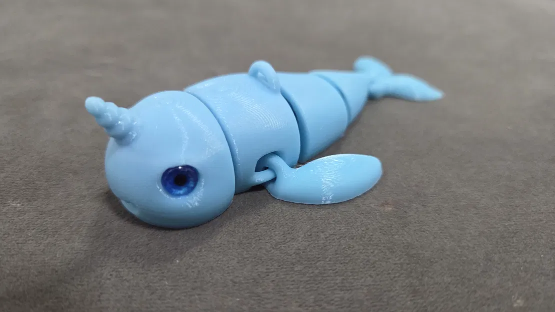 Móc khóa Narwhal khớp nối – tương thích mắt kính 6mm - Image 4