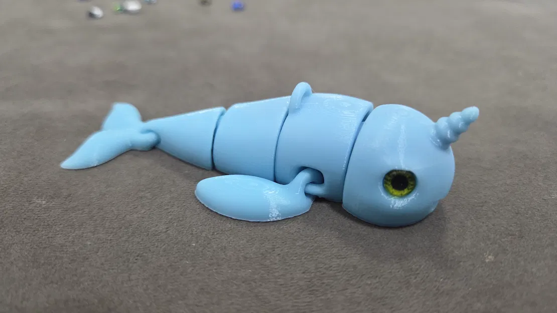 Móc khóa Narwhal khớp nối – tương thích mắt kính 6mm - Image 6