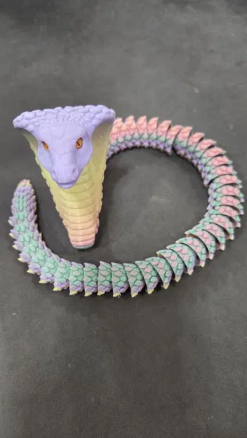 Rắn Hổ Mang Khớp Nối (Articulated) - Tương thích mắt kính 6mm - Image 3