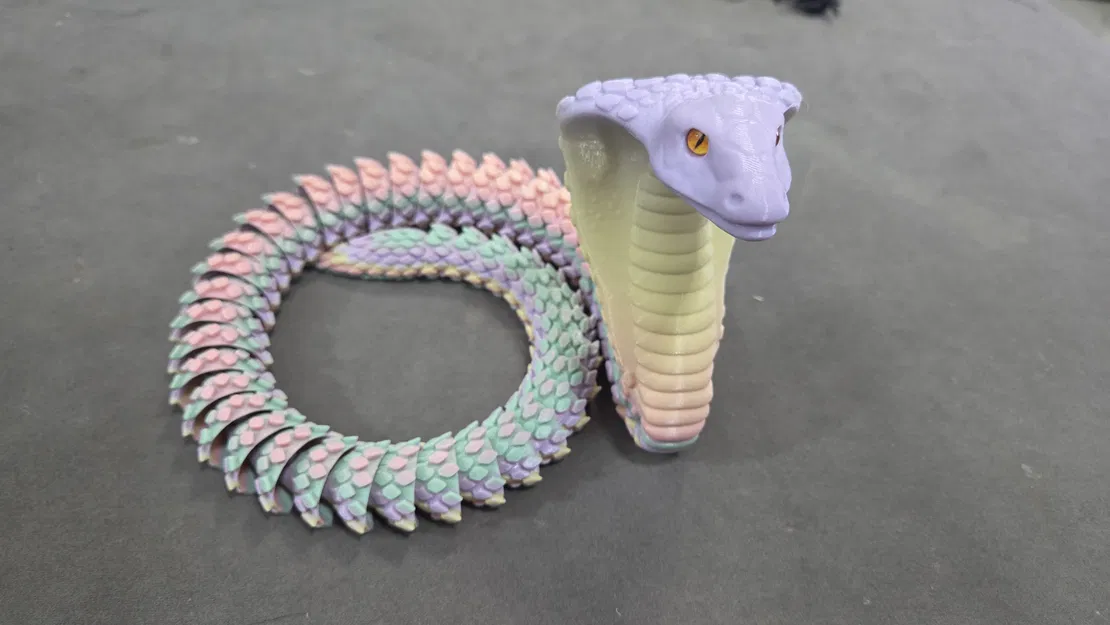 Rắn Hổ Mang Khớp Nối (Articulated) - Tương thích mắt kính 6mm - Image 5