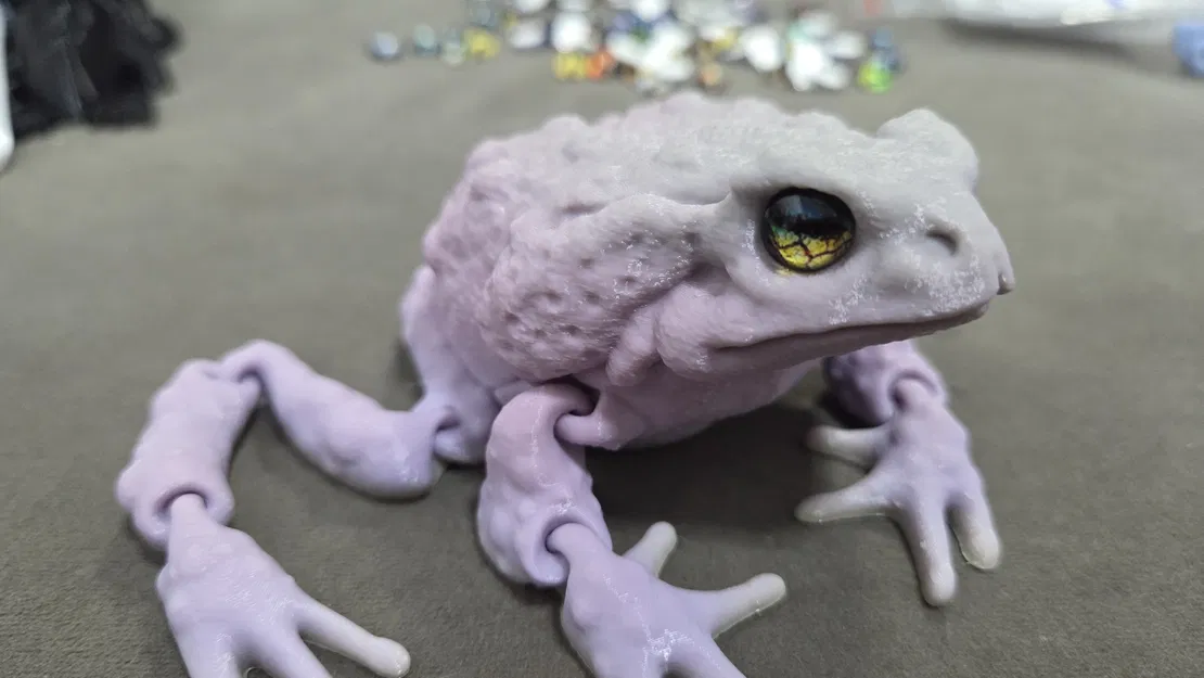 Có khớp Flexi Cóc Mía (Cane Toad) – tương thích mắt kính 8mm - Image 4