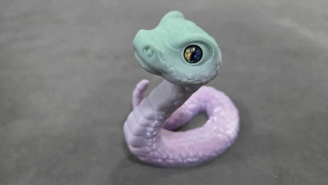 Bé Rắn Dễ Thương - Tương thích mắt thủy tinh 8mm - Image 1