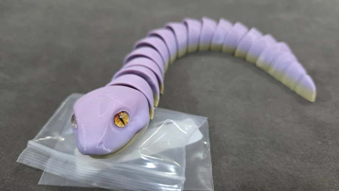 Rắn Flexi – tương thích mắt thủy tinh 6mm - Image 6