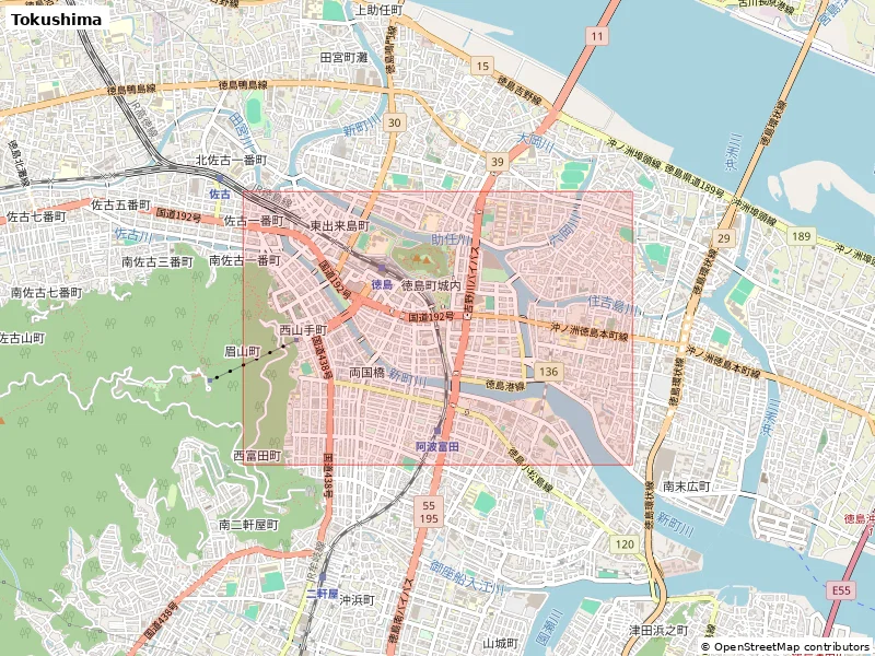 Tokushima, Nhật Bản - Mô hình 3D Mini địa hình - Image 8