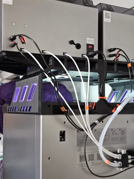 Quản lý ống PTFE và dây cáp cho Qidi Box - Image 2