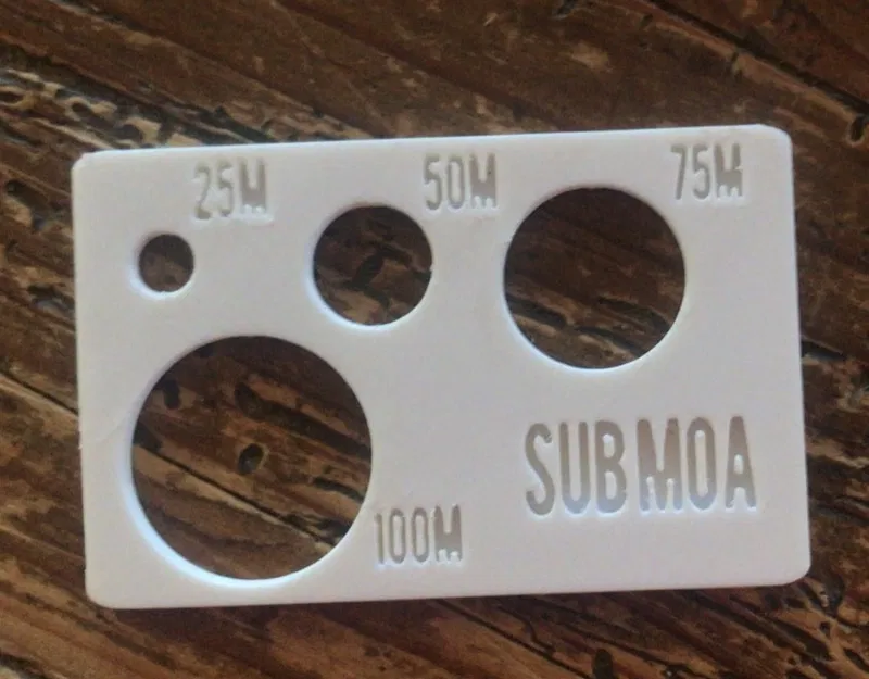 SubMOA Card (metric) – Thước đo dạng thẻ hệ mét - Image 1