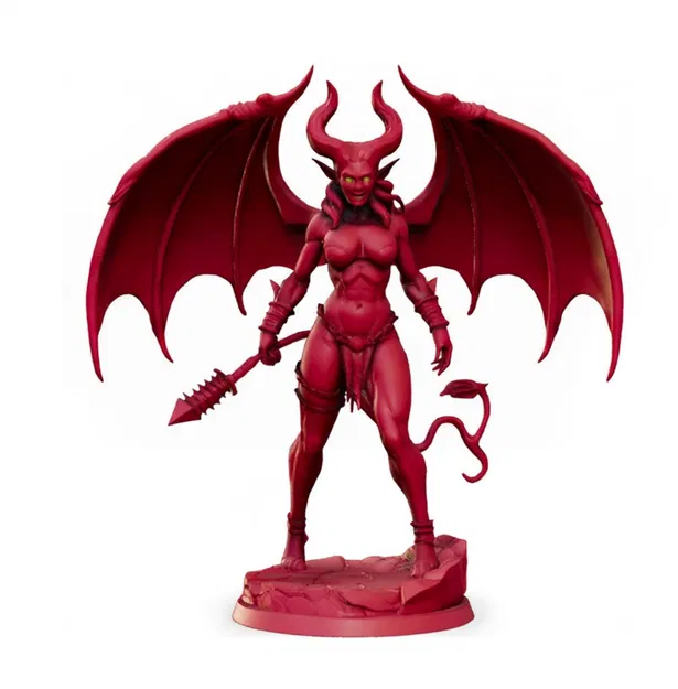 (STL MODIFICADO) Succubus Infernal - Nữ Quỷ Chiến Binh Quyến Rũ - Image 4