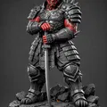 Oni Samurai Commander – Thủ Lĩnh Quỷ Samurai Dark Fantasy - Thumbnail 1
