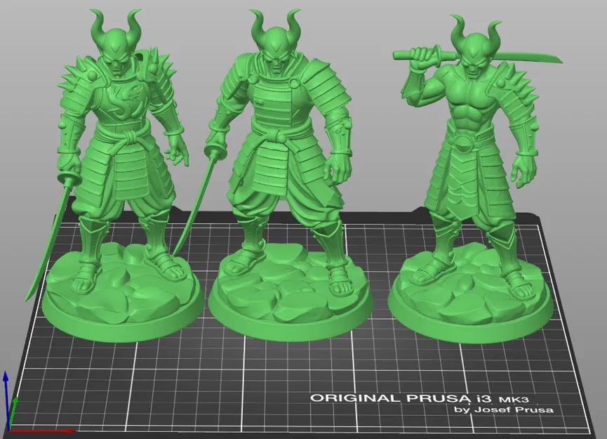 Oni Samurai Élite - Bộ Ba Chiến Binh Quỷ (Pack 3 Figure) - Image 3