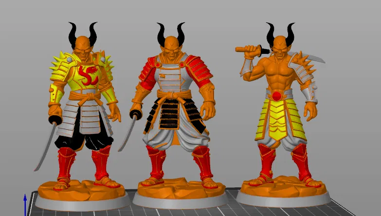 Oni Samurai Élite - Bộ Ba Chiến Binh Quỷ (Pack 3 Figure) - Image 4