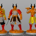 Oni Samurai Élite - Bộ Ba Chiến Binh Quỷ (Pack 3 Figure) - Thumbnail 4