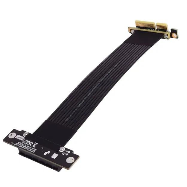 Ngàm gắn PCIe x4 riser vào lỗ mount quạt 120mm - Image 1