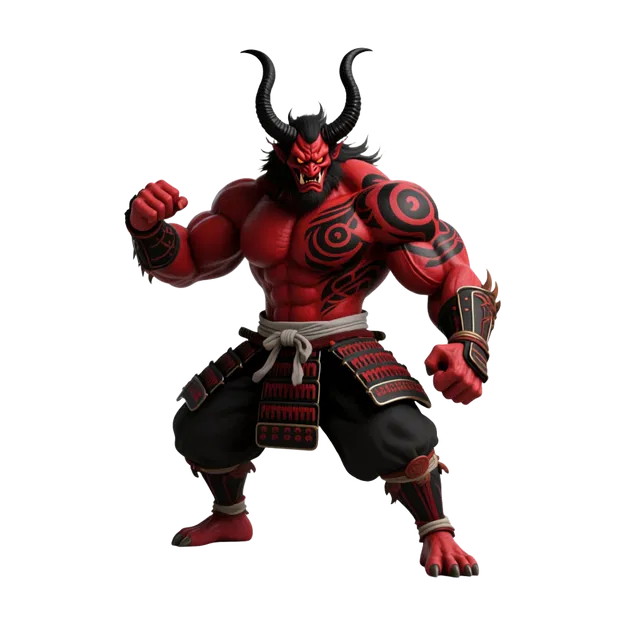 Oni Samurai Rojo - Chiến Binh Quỷ Dữ Cuồng Nộ - Image 1