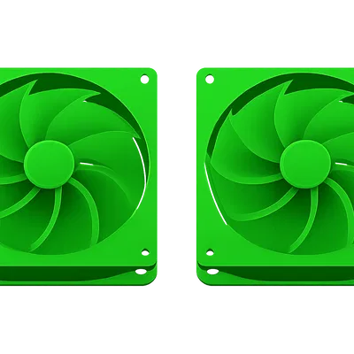 Quạt PC 120mm in 3D – Model quạt case có thể in (Printable Case Fan)