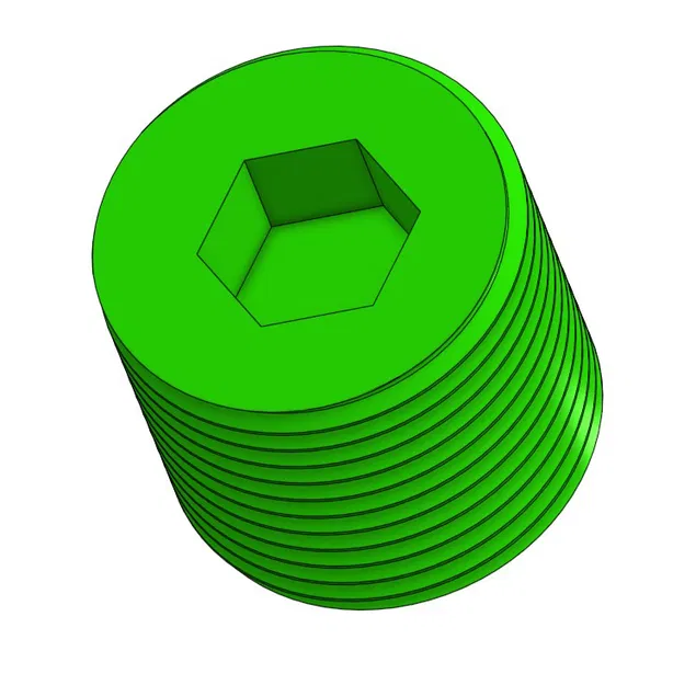 Nắp đuôi pedal - M14x1 - Inbus 6mm - Image 1