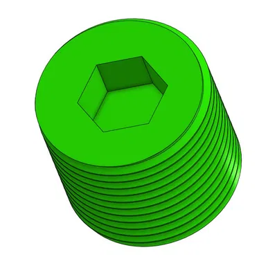 Nắp đuôi pedal - M14x1 - Inbus 6mm